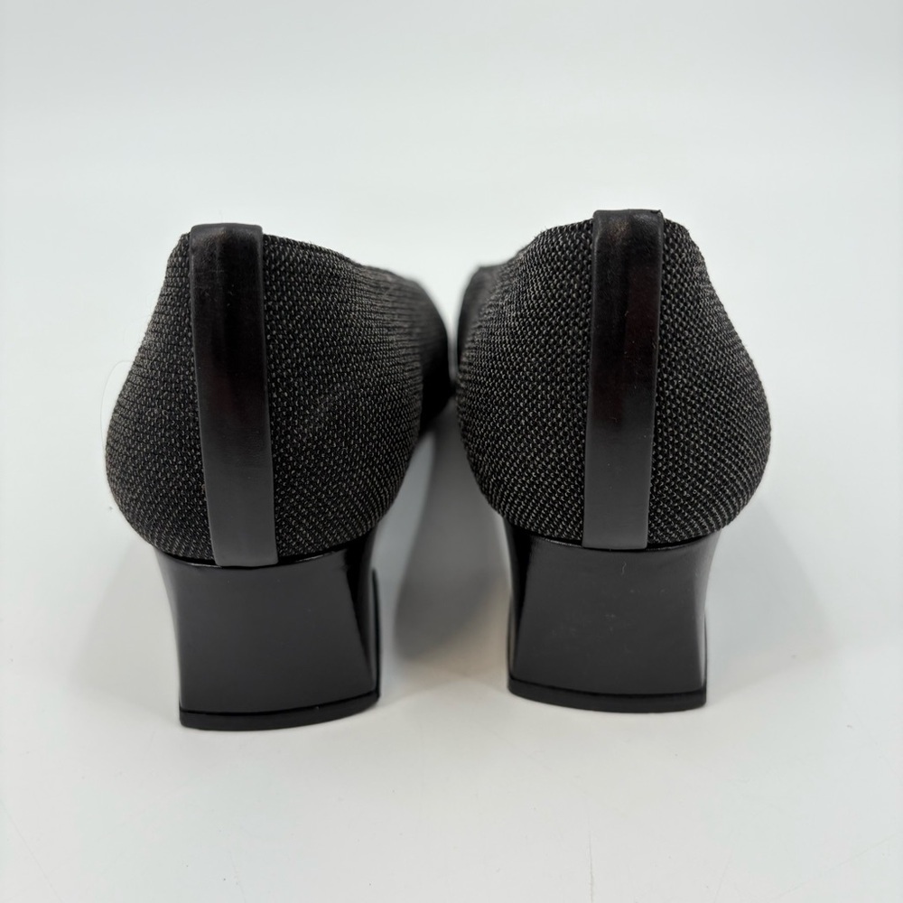 Stuart Weitzman Square Toe Block Heel Pump Size 8b - image 7